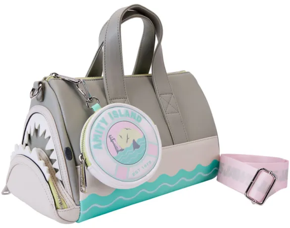 Sac à bandoulière Glow Les Dents de la mer avec porte-monnaie Loungefly