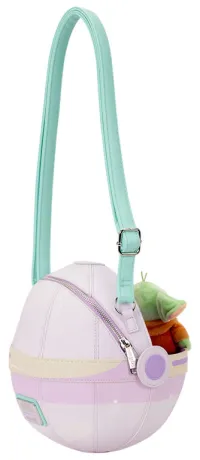 Sac à bandoulière Grogu Figural Peluche Landau Loungefly