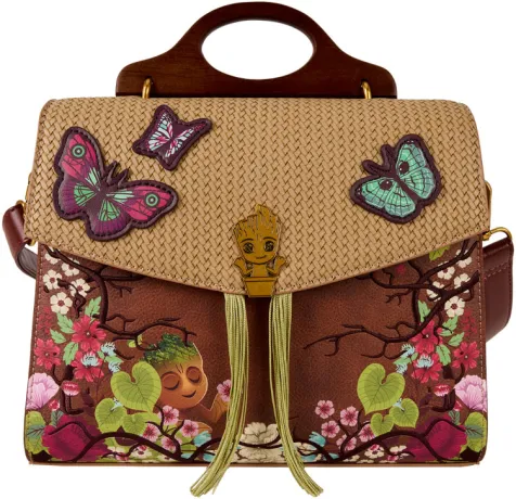 Sac à bandoulière Groot Floral Loungefly