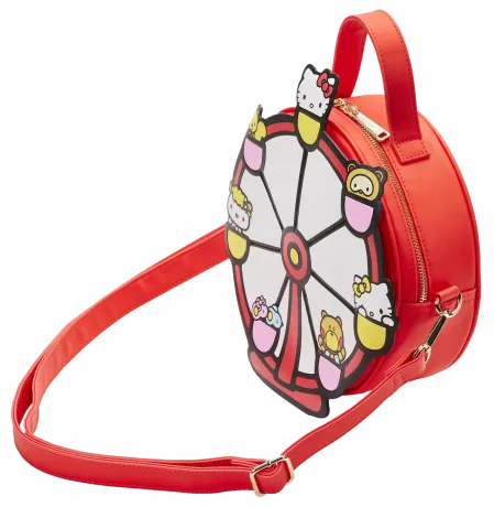Sac à bandoulière Hello Kitty et ses amis au Carnaval Loungefly