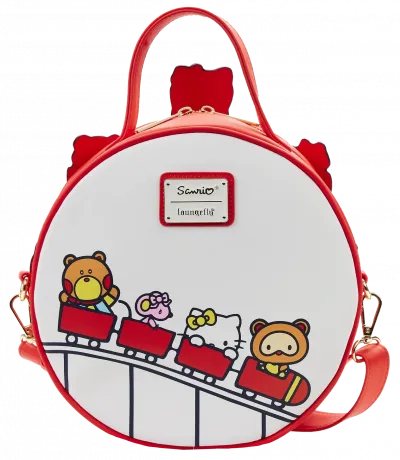 Sac à bandoulière Hello Kitty et ses amis au Carnaval Loungefly
