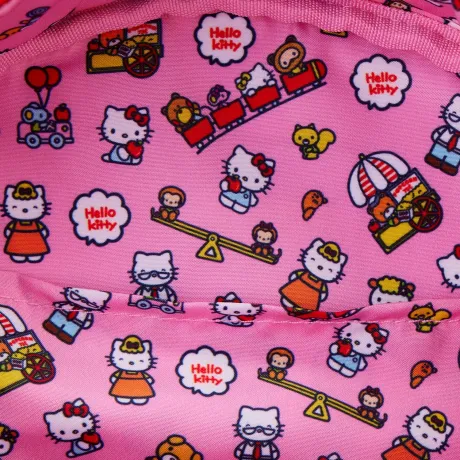 Sac à bandoulière Hello Kitty et ses amis au Carnaval Loungefly