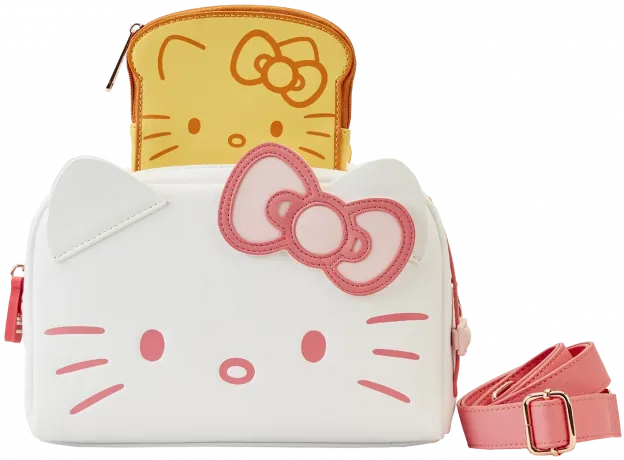 Sac à bandoulière Hello Kitty Grille-pain pour le Petit-déjeuner Cosplay Loungefly