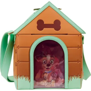 Sac à bandoulière J&#039;aime les chiens de Disney Niche pour chien Lenticulaire Loungefly