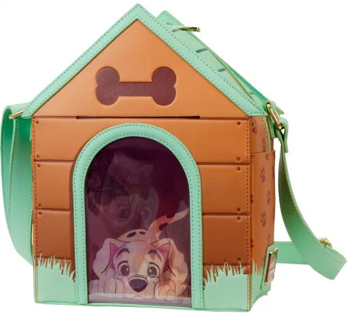 Sac à bandoulière J&#039;aime les chiens de Disney Niche pour chien Lenticulaire Loungefly