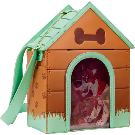 Sac à bandoulière J&#039;aime les chiens de Disney Niche pour chien Lenticulaire Loungefly
