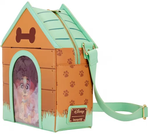 Sac à bandoulière J&#039;aime les chiens de Disney Niche pour chien Lenticulaire Loungefly