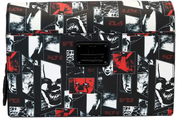 Sac à bandoulière J&#039;aime l&#039;horreur Grippe-Sou Glow Loungefly