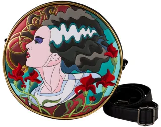 Sac à bandoulière la Fiancée de Frankenstein Vitrail Loungefly