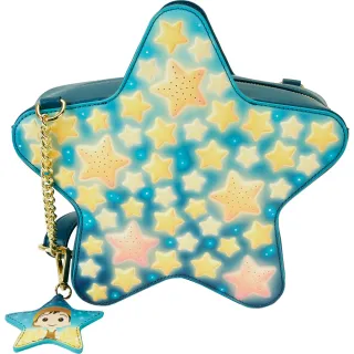 Sac à bandoulière La Luna Glow Etoile Loungefly