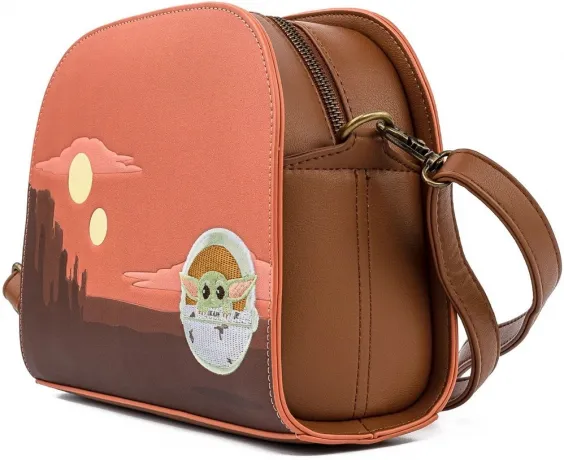 Sac à bandoulière Le Mandalorien Grogu dans le Berceau Loungefly