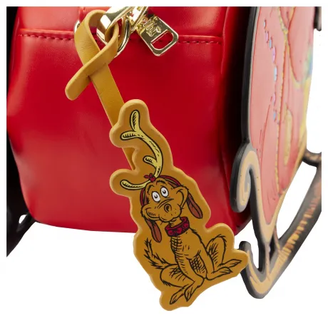 Sac à bandoulière Le Traineau du Grinch Loungefly
