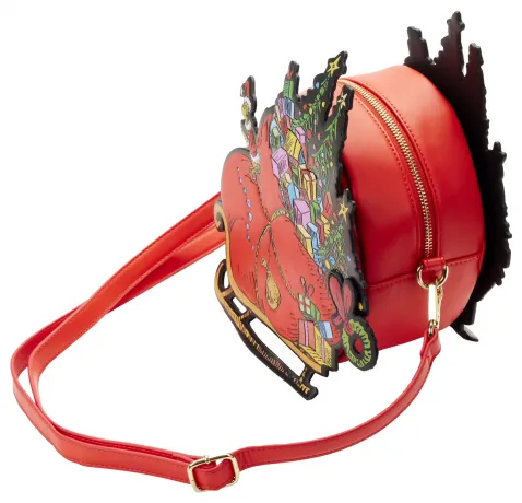 Sac à bandoulière Le Traineau du Grinch Loungefly
