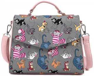 Sac à bandoulière Les Chats de Disney Impression Intégrale Loungefly
