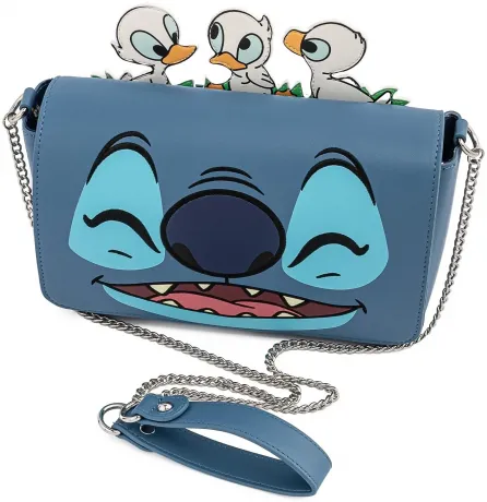 Sac à bandoulière Lilo et Stitch Story Time Duckies Cosplay Loungefly