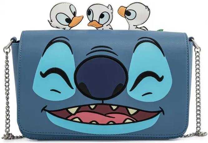 Sac à bandoulière Lilo et Stitch Story Time Duckies Cosplay Loungefly