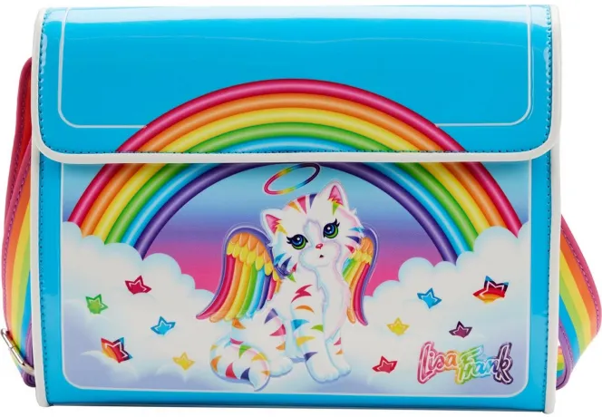 Sac à bandoulière Lisa Frank Angel Kitty Loungefly