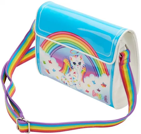 Sac à bandoulière Lisa Frank Angel Kitty Loungefly