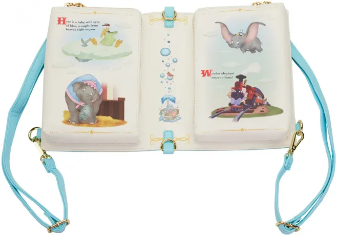 Sac à bandoulière convertible Livre Classique Dumbo Loungefly