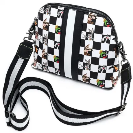 Sac à bandoulière Looney Tunes en Damier Loungefly