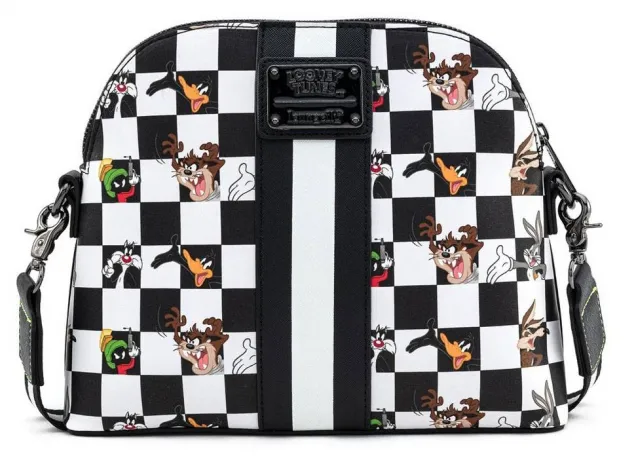 Sac à bandoulière Looney Tunes en Damier Loungefly