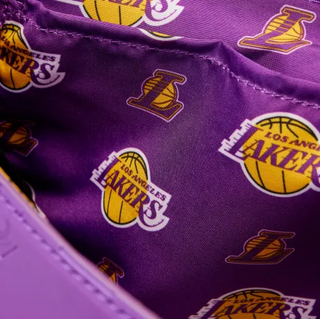 Sac à bandoulière Los Angeles Lakers Patch Icons Loungefly