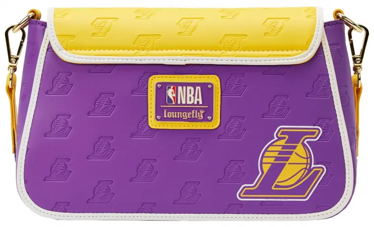 Sac à bandoulière Los Angeles Lakers Patch Icons Loungefly