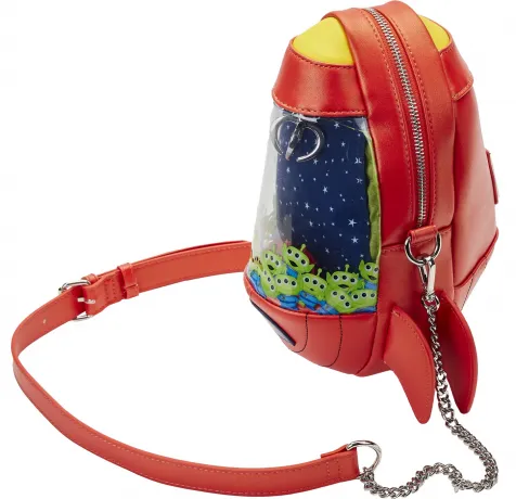 Sac à bandoulière Machine à Pince Fusée Pizza Planet Pop! by Loungefly avec Buzz l&#039;Éclair Funko Pop (Bundle) Loungefly