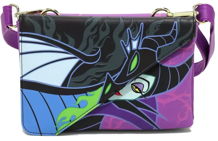 Sac à bandoulière Maléfique moitié Dragon Glow Loungefly
