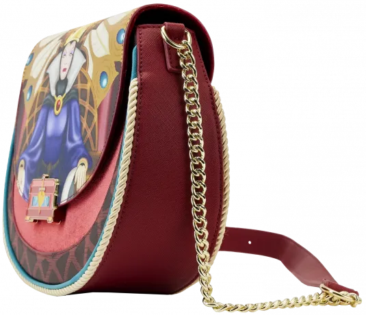 Sac à bandoulière Méchante Reine sur son Trône Loungefly