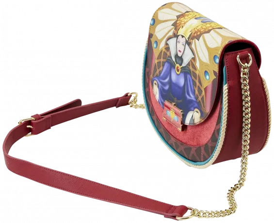 Sac à bandoulière Méchante Reine sur son Trône Loungefly