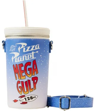 Sac à bandoulière Mega Gobelet Pizza Planet Glow Loungefly