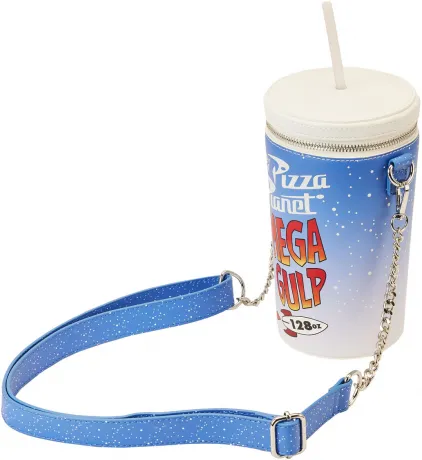 Sac à bandoulière Mega Gobelet Pizza Planet Glow Loungefly