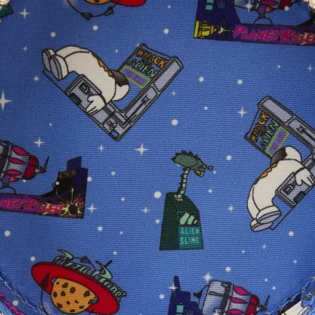 Sac à bandoulière Mega Gobelet Pizza Planet Glow Loungefly