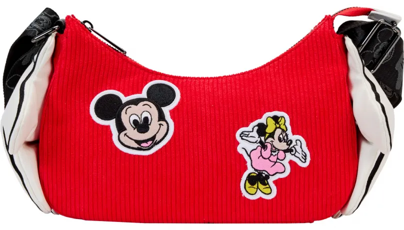 Sac à bandoulière Mickey et Minnie Mouse Gants Classiques Disney 100 Loungefly