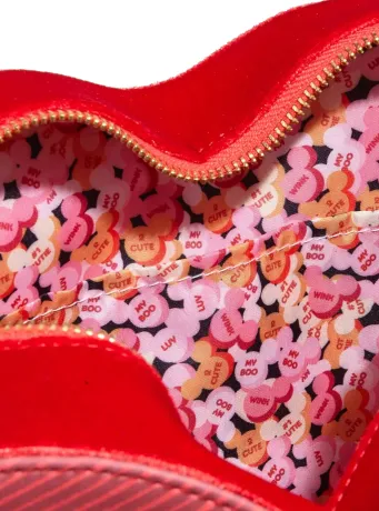 Sac à bandoulière Mickey &amp; Minnie Boîte Chocolats Saint Valentin Parfumé Loungefly