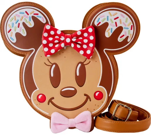 Sac à bandoulière Mickey &amp; Minnie en pain d&#039;épices Loungefly