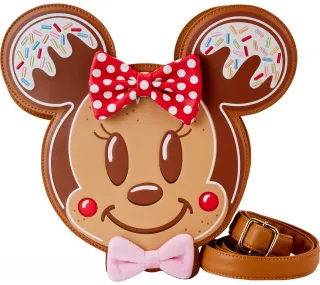 Sac à bandoulière Mickey &amp; Minnie en pain d&#039;épices Loungefly