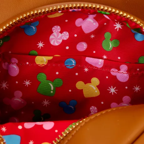 Sac à bandoulière Mickey &amp; Minnie en pain d&#039;épices Loungefly