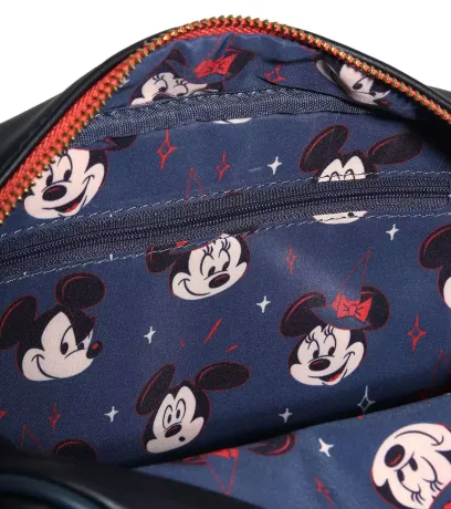 Sac à bandoulière Mickey &amp; Minnie Halloween Glow Loungefly