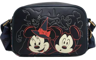 Sac à bandoulière Mickey &amp; Minnie Halloween Glow Loungefly
