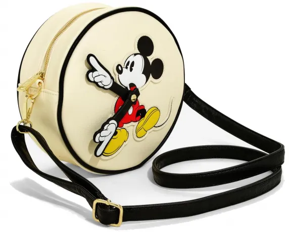 Sac à bandoulière Mickey Mouse Bras en Horloge Loungefly