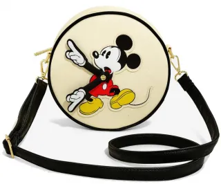 Sac à bandoulière Mickey Mouse Bras en Horloge Loungefly