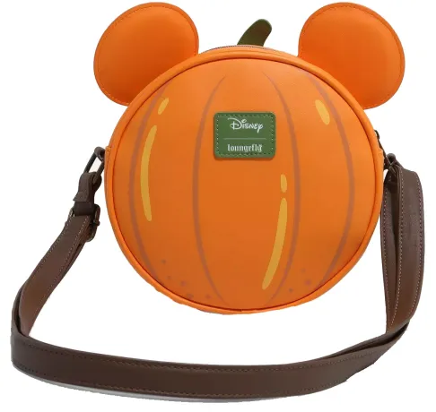 Sac à bandoulière Mickey Mouse Citrouille Glow Loungefly