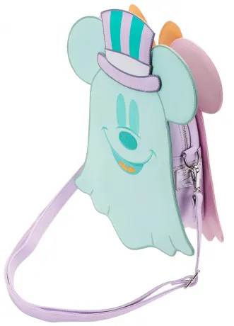 Sac à bandoulière Mickey et Minnie Mouse Fantôme Pastel Glow Loungefly