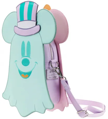 Sac à bandoulière Mickey et Minnie Mouse Fantôme Pastel Glow Loungefly