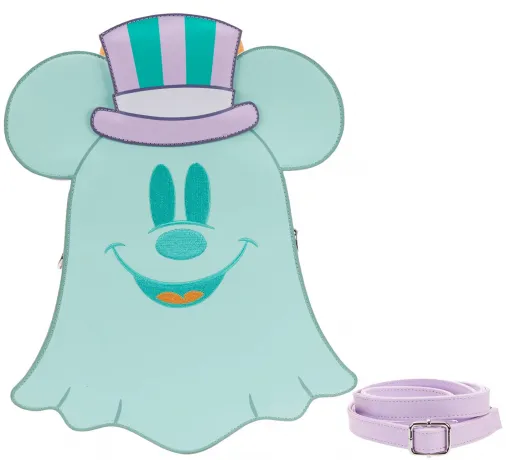 Sac à bandoulière Mickey et Minnie Mouse Fantôme Pastel Glow Loungefly