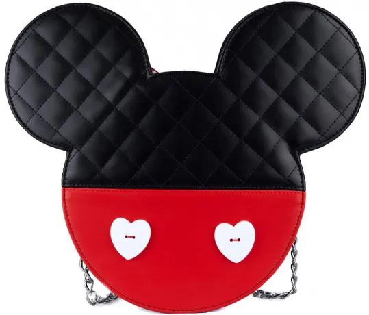 Sac à bandoulière Mickey et Minnie Mouse Saint-Valentin Loungefly