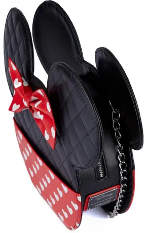 Sac à bandoulière Mickey et Minnie Mouse Saint-Valentin Loungefly