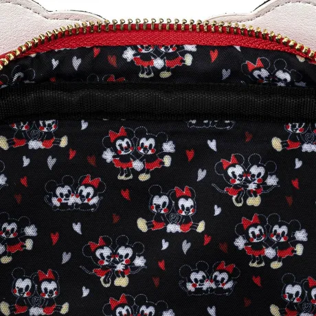 Sac à bandoulière Mickey Mouse Mains en Cœur Loungefly